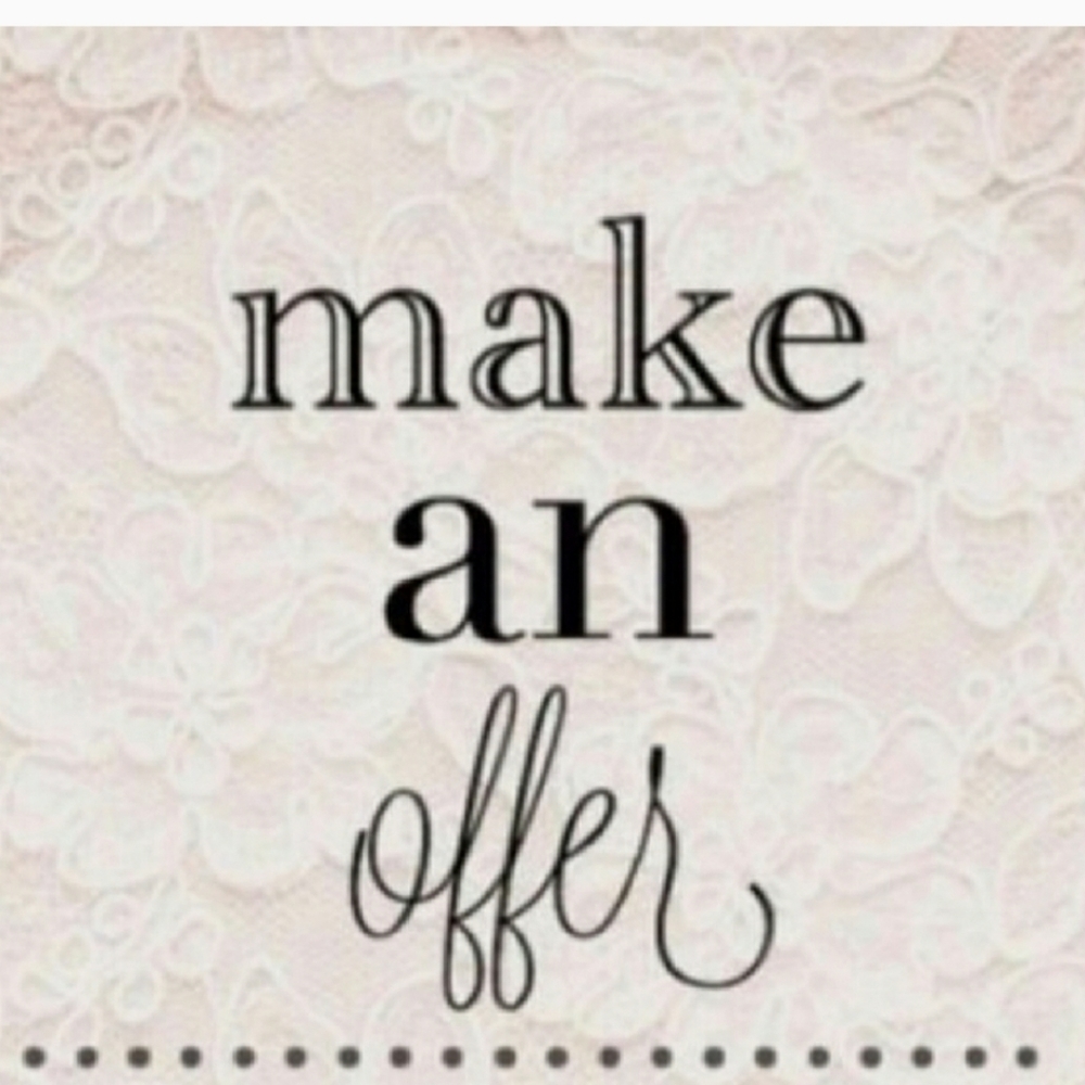 Offer what you think!